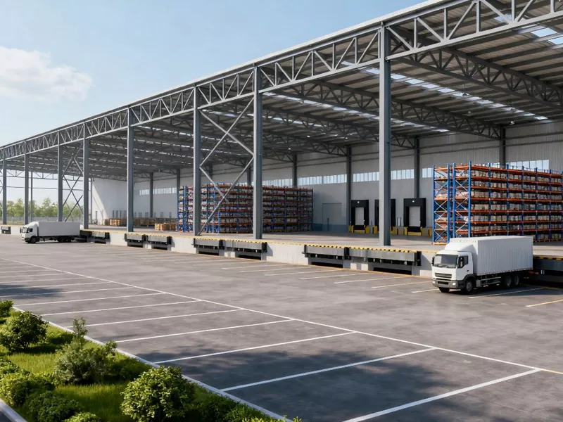 Будынак размеркавальнага цэнтра сталёвых канструкцый